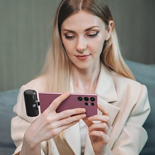 Miniatura 4 de iWALK Paquete de 2 cargadores portátiles pequeños, uno con pantalla digital y otro con carcasa brillante