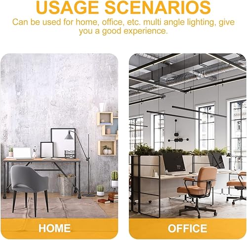 Miniatura 4 de Luz de mesa de oficina, luces de lectura con clip, luces de lectura con clip, protección de ojos, abrazadera de libro, lámpara de abrazadera de