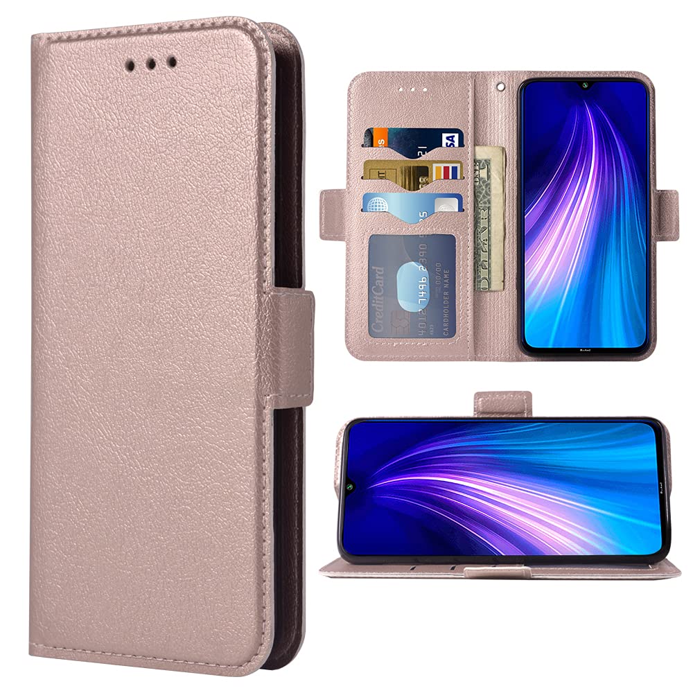 Étui portefeuille Xiaomi Redmi Note 8 rabat magnétique - 8