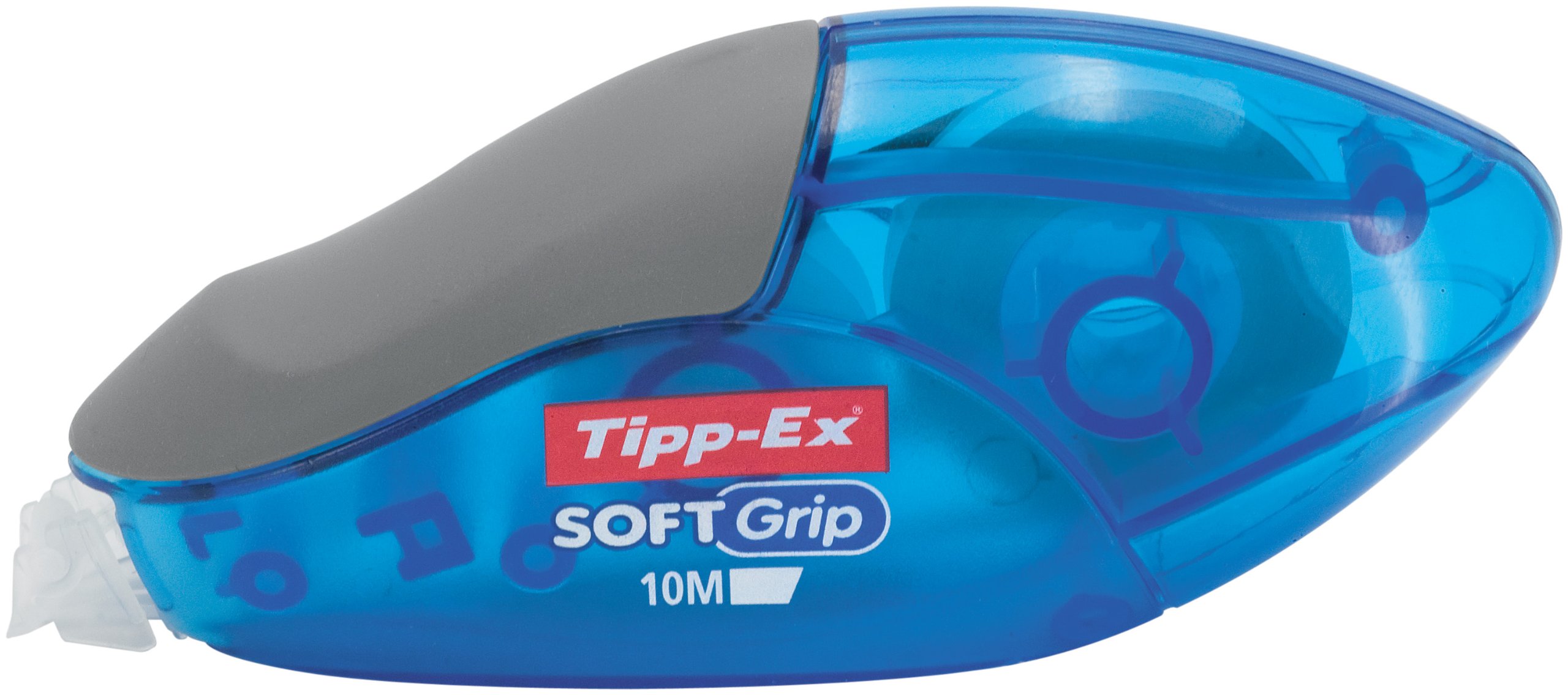 Tipp-Ex 895933 Correction roller Soft Grip, 10 m x 4.2 mm, blister, 1 piece