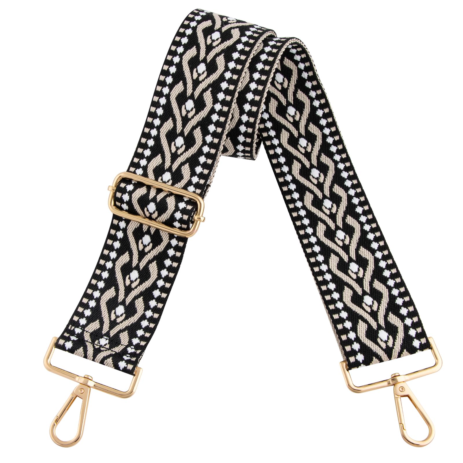 Dksongr Purse Straps Replacement Crossbody Wide Bag Strap for Purses Adjustable shoulder Straps for Women bags