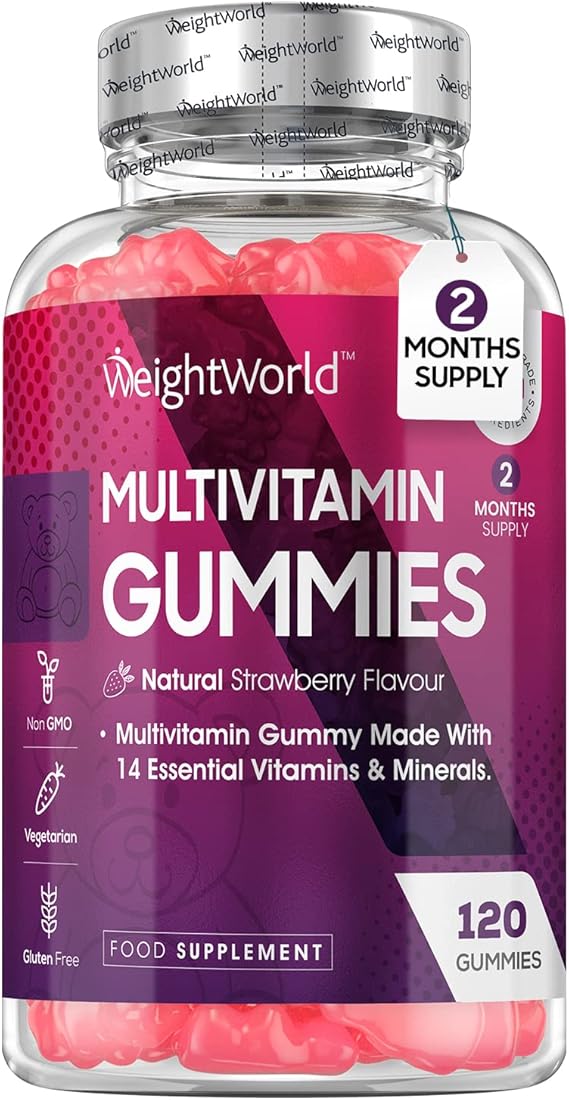 Multivitamin Gummies for Women & Men 120 Chewable Vitamin Gummies (2 Months Supply) 14