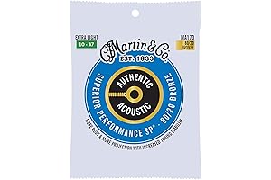 Martin Authentic Acoustic Guitar Strings: Unparalleled Performance for Delicate Touch