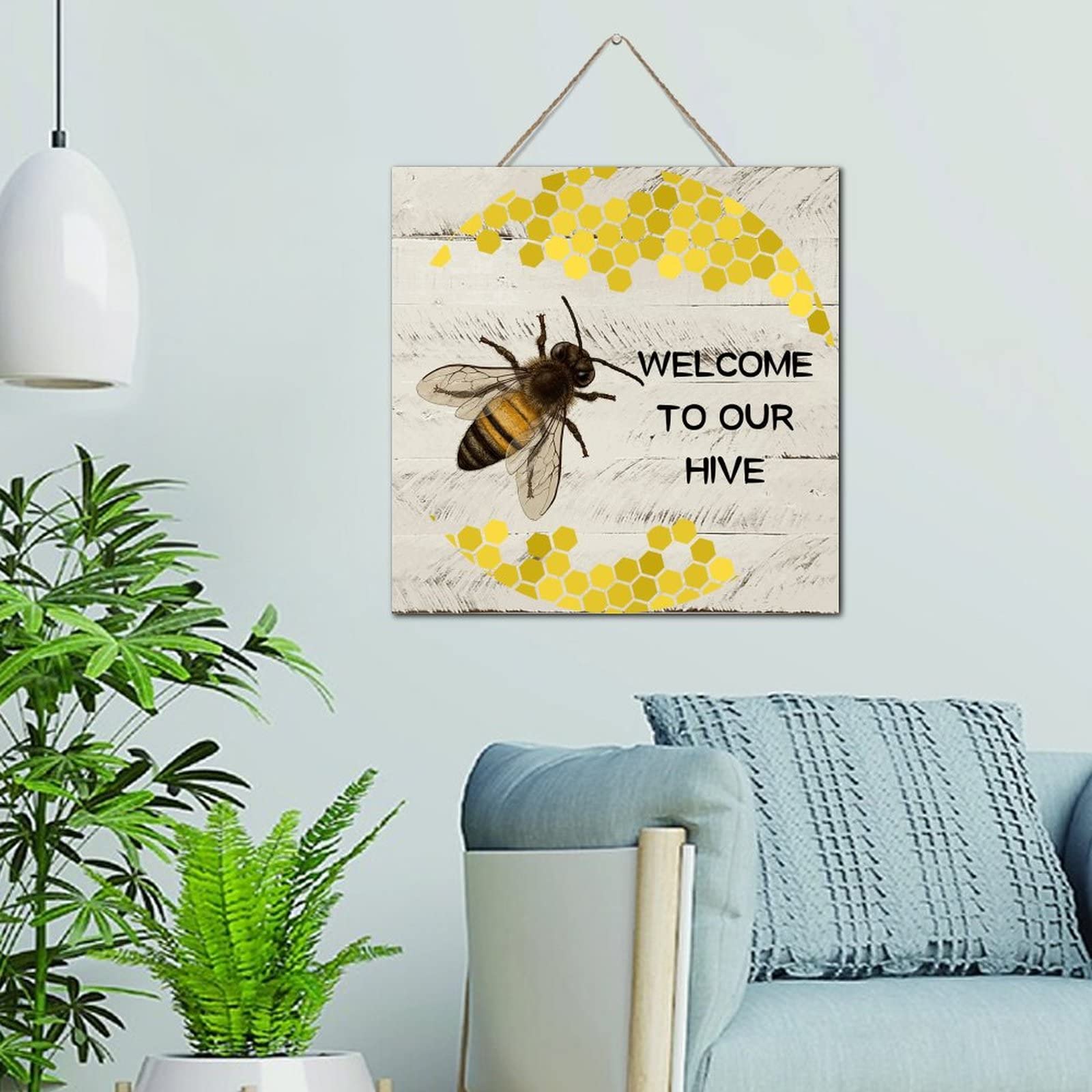 Décoration murale en bois pour habiller un mur vide avec un style vintage chaleureux