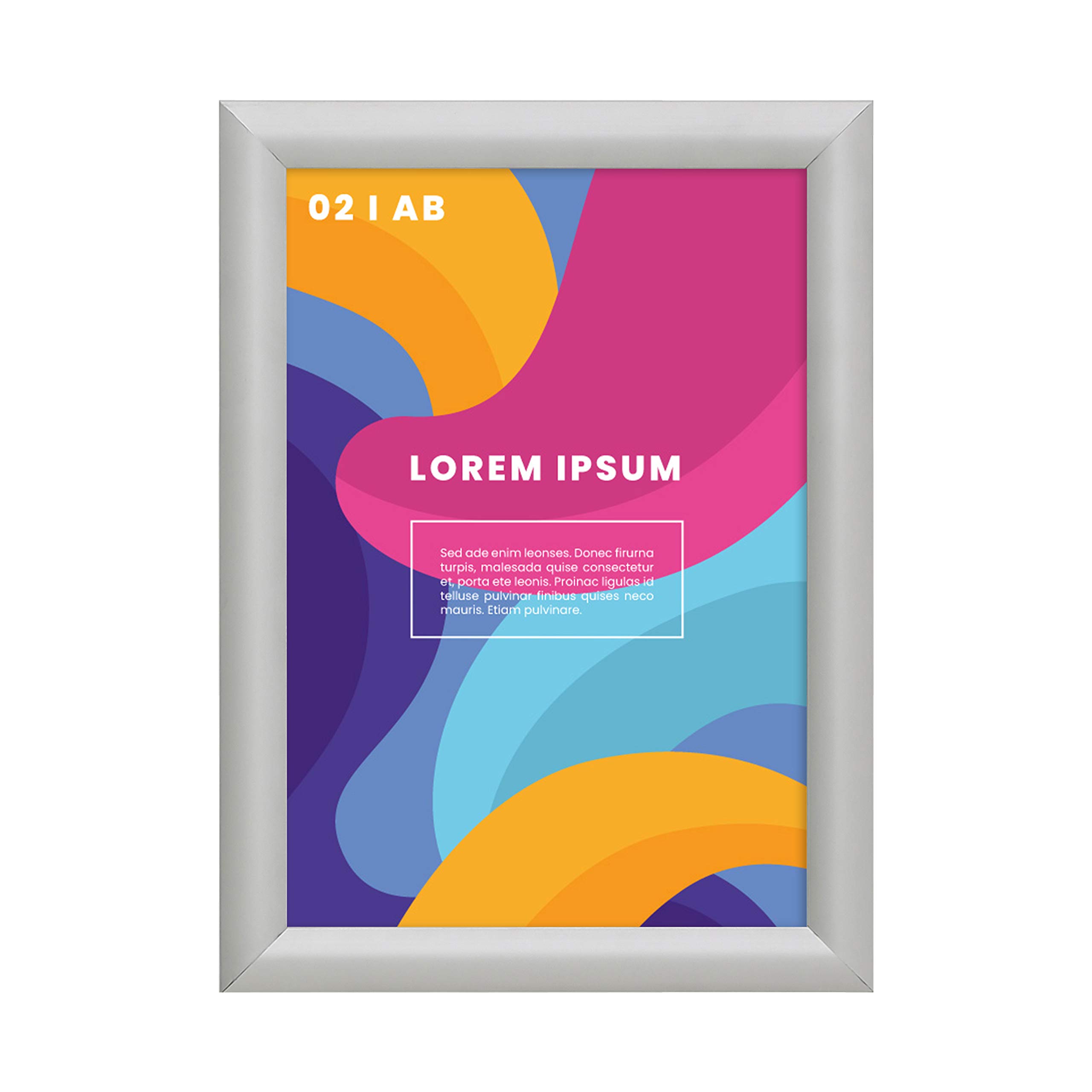 Cadre clic-clac Format A4 avec Cadre Interchangeable - Cadre porte-affiche