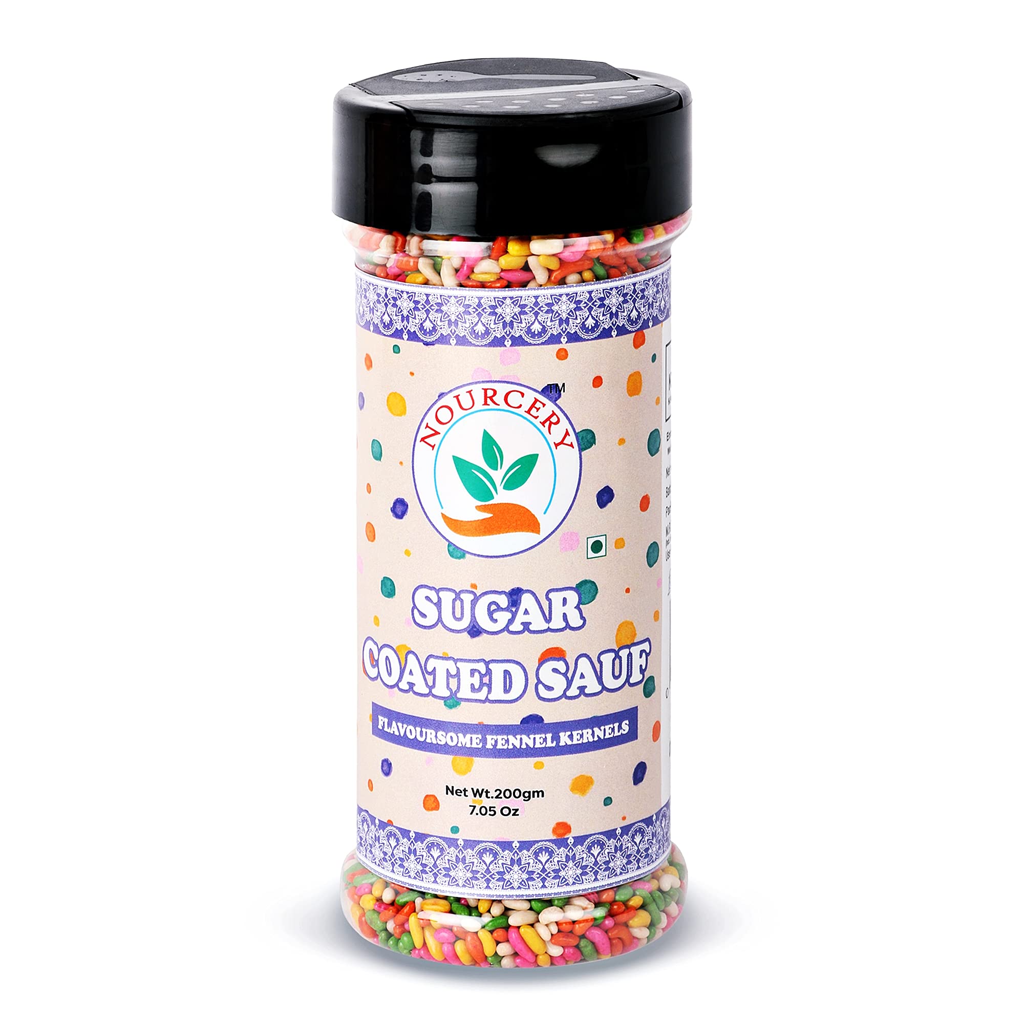 Nourcery Sugar Coated Saunf, 200gm (Flavoursome Fennel Kernels) (B095WSBBD7) Amazon Price History, Amazon Price Tracker