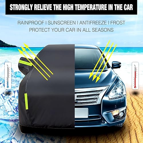 Miniatura 7 de Waterproof Car Cover Compatibility for Lamborghini Espada Gallardo Jalpa Thickened Oxford Cloth Anti-Scratch Anti-Bird Droppings Fallen Leaves Dust
