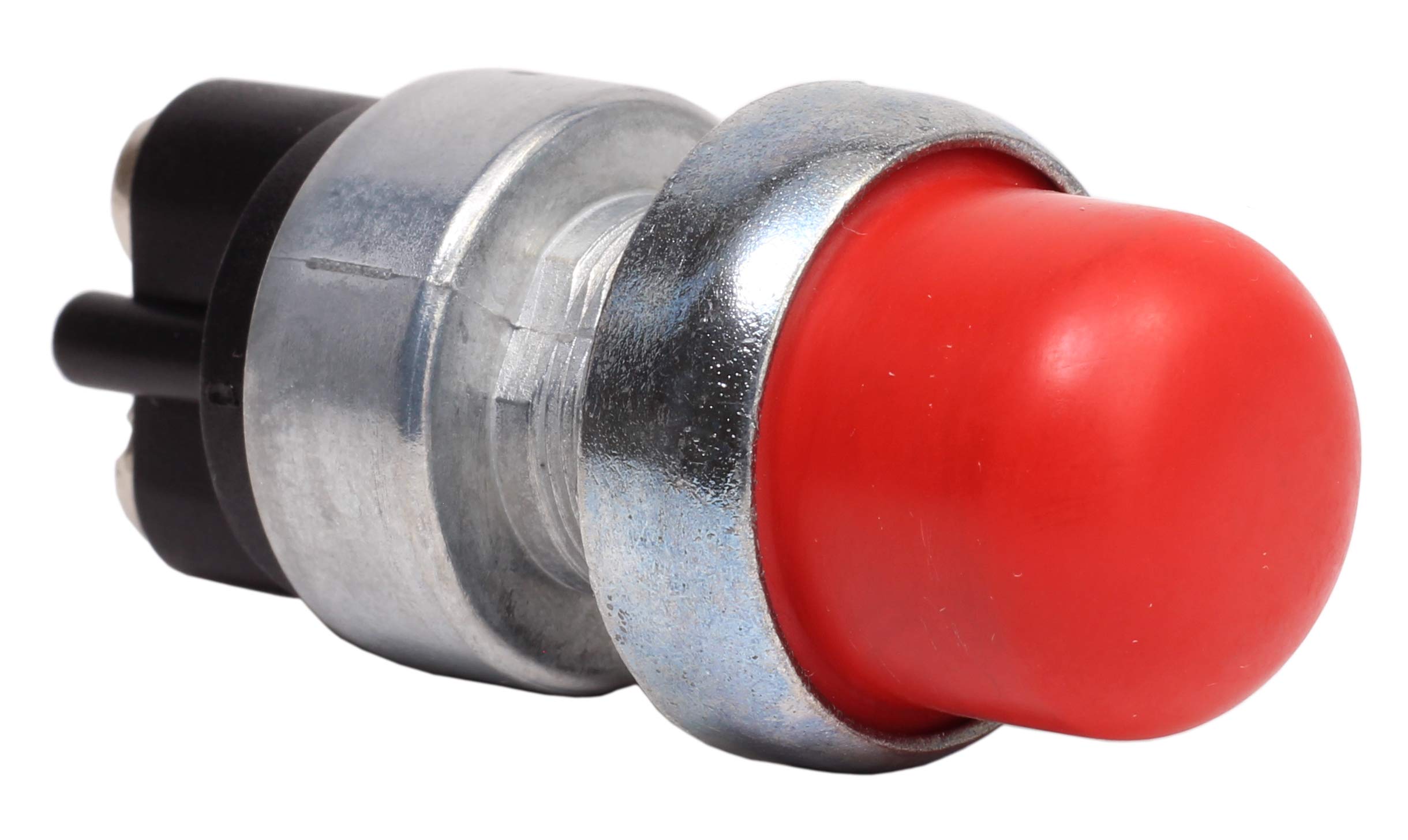 Fastronix Lot de 3 boutons poussoir robustes en néoprène Rouge