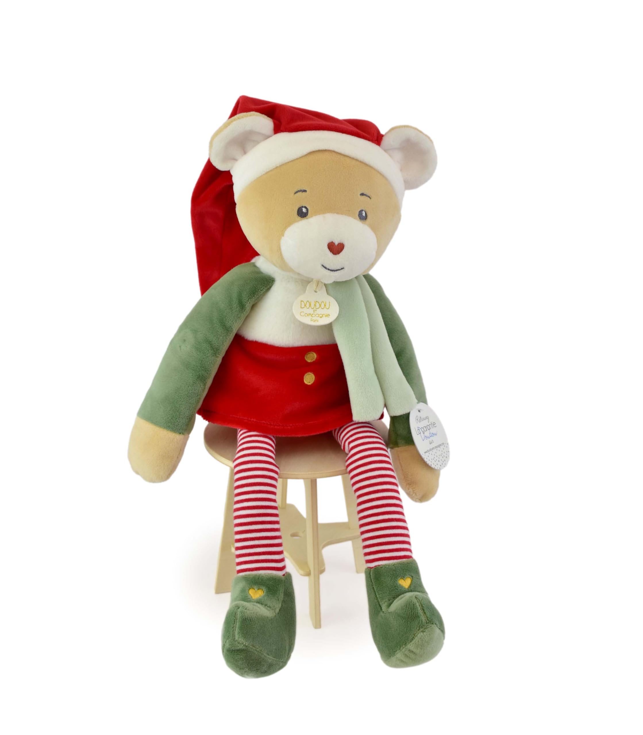 Doudou et Compagnie - Pluszowy Doudou, DC4256, czerwony, 40