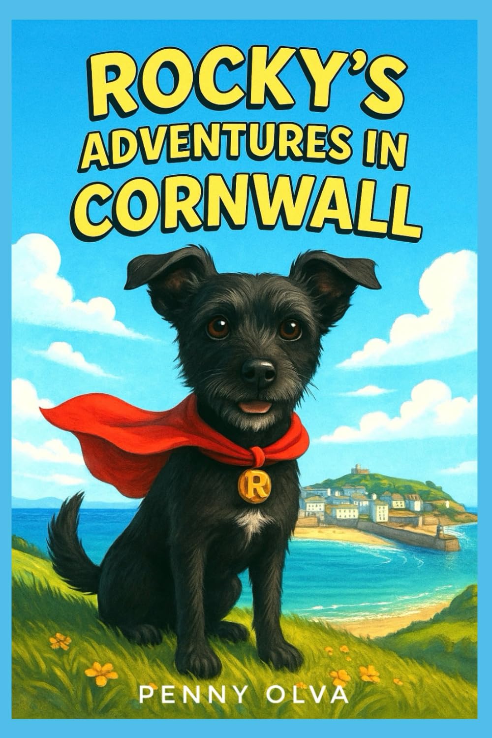 Rocky´s Adventures in Cornwall: A dog, a cape – and a heart full of courage!