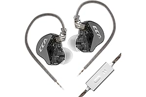 CCA CRA Dynamic Driver IEM In-Ear Monitors with Microphone