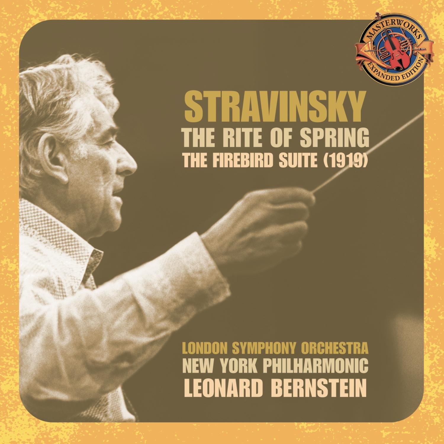 Stravinsky: The Rite Of Spring & The Foirebird Suite [Audio CD] Bernstein, Stravinsky, Lso &.; Bernstein; Ny & London Phil; Stravinsky Igor and Leonard Bernstein