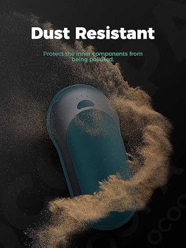 Miniatura 3 de OCOOPA Calentadores de manos impermeables IP45 recargables, calentador de manos de 10000 mAh con PD y QC 3.0 calentador de manos 15 horas de