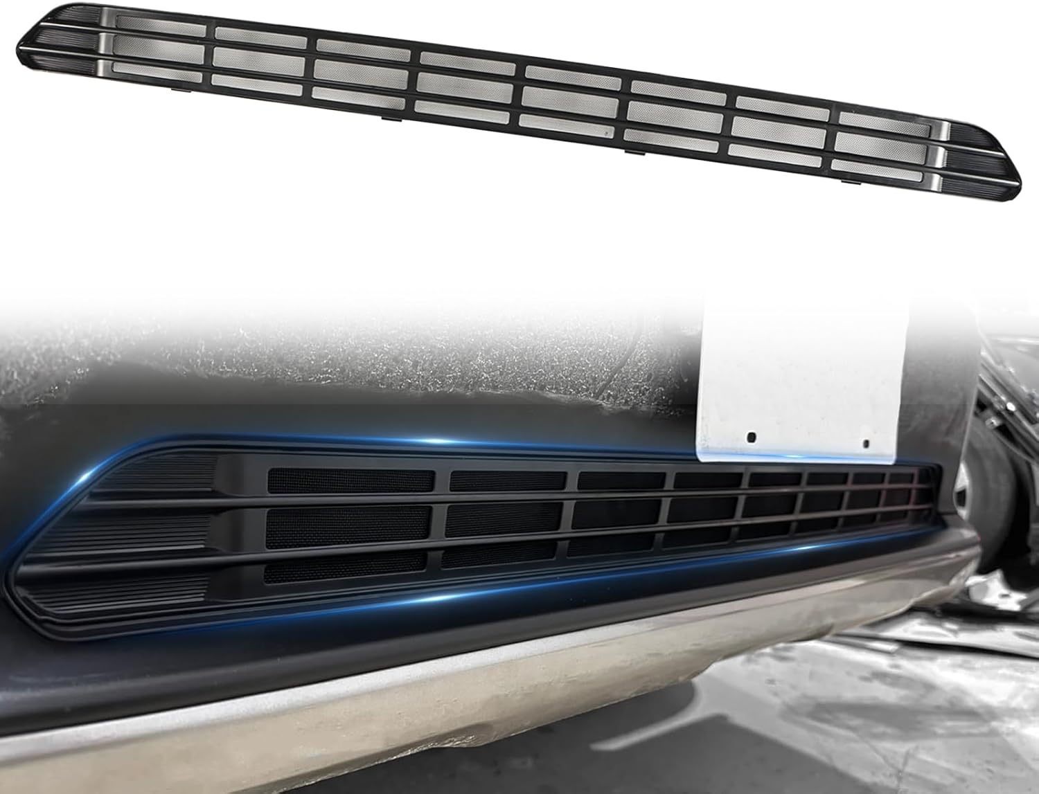 Front Grill Mesh Insert Compatible with Toyota RAV4 2019-2025, Air Vent Cover Guard (Not Fit for Adventure and TRD Off-Road Models)