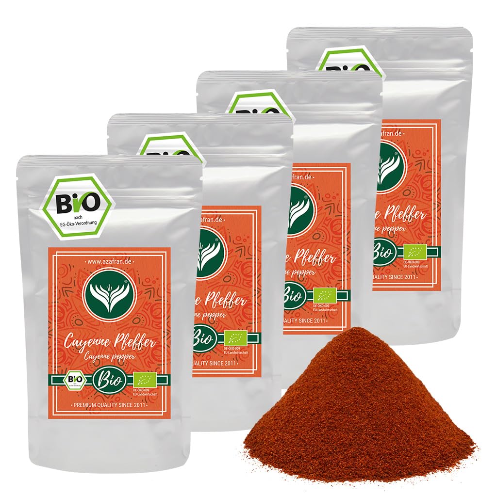 Azafran BIO Cayennepfeffer als Pulver gemahlen 1kg