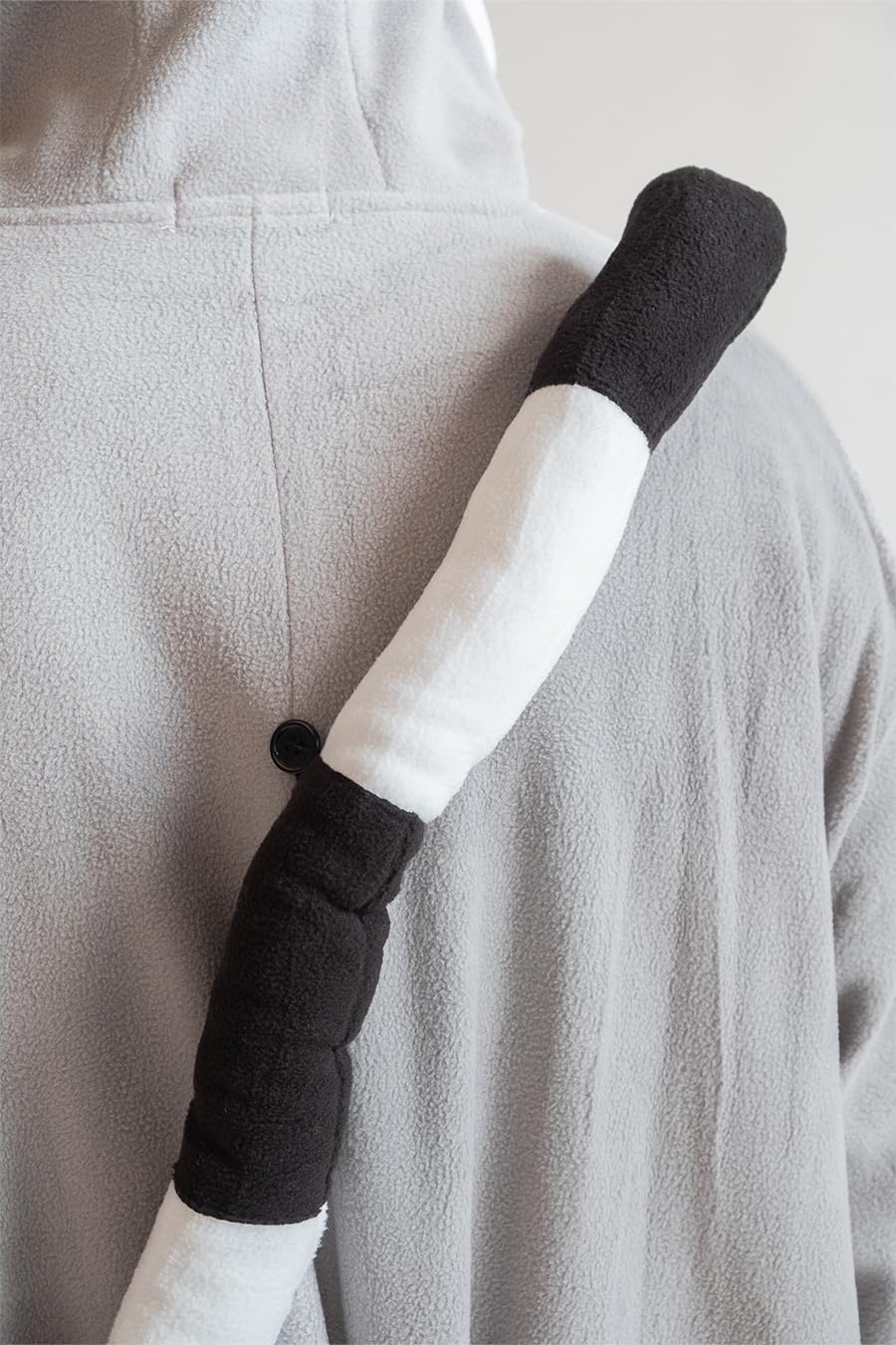 Ring - Tailed Lemur Kigurumi Unisex Adult Onesie Pajamas Animal One Piece Costume Cosplay Sleepwear