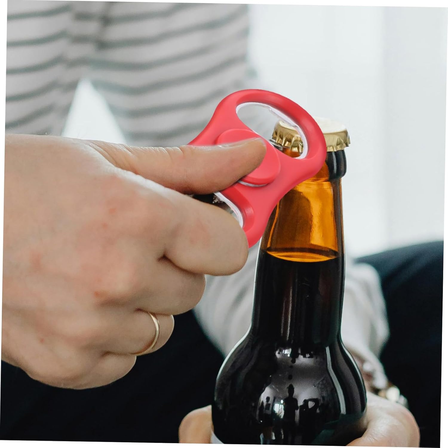 4sets Portable Manual Bottle Opener Ergonomic Design for Easy Opening for Parties Camping and Home Use Wine Gadgets 5pcs*4