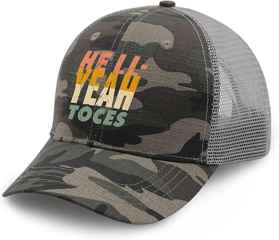 Hell Yeah TOCES Hat Trucker Hat Women Baseball Caps Funny Birthday Gifts