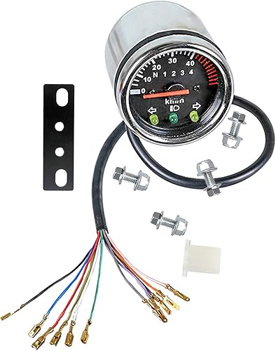 Miniatura 3 de KM/H odómetro velocímetro medidor para motocicleta Dirt Pit bike ATV