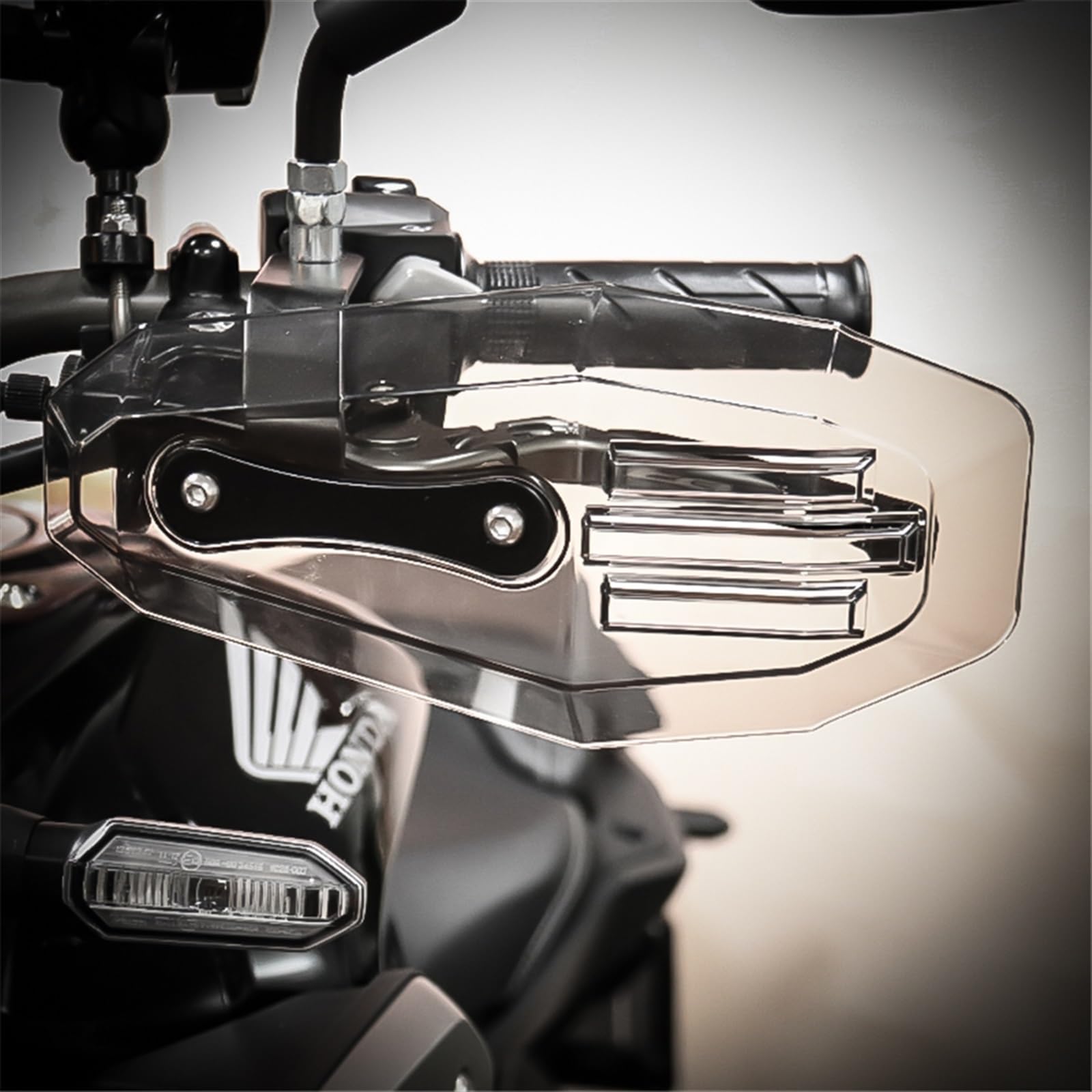 Componenti Per Moto Scudo Antivento Protezioni Per Maniglie Per Retrò Per Kawasaki(Transparent)