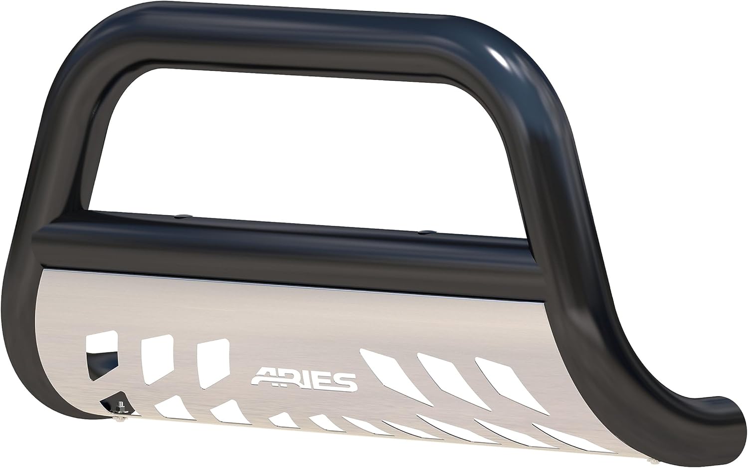 ARIES B35-2010 3-Inch Black Steel Bull Bar, No-Drill, Select Toyota Tacoma