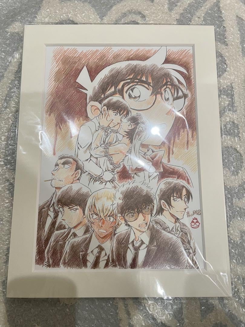 Amazon.co.jp: コナン 複製原画 ハロウィンの花嫁 ティザー 警察学校組