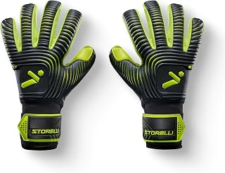 Silencer Goalkeeper Gloves, with Removable Finger Spines, High-Impact Hand Protection, Soccer Accessories