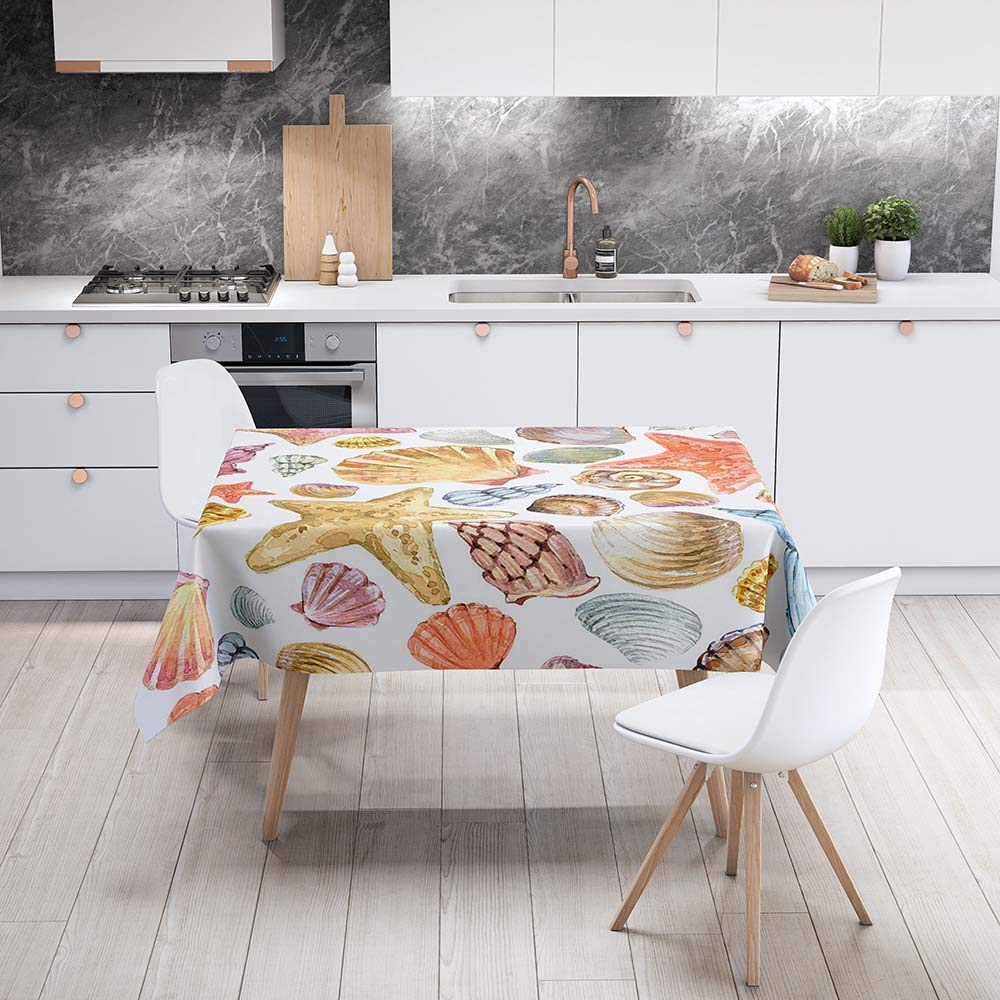 WFLJL Nappe Table à Anger Table Basse Couvrir Tissu Treillis 140