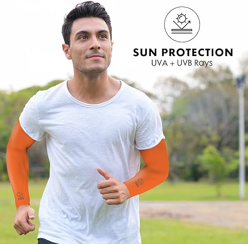 Miniatura 3 de TUFF - Mangas de compresión para brazos refrigerantes, mangas de brazo UPF 50 para hombres y mujeres..
