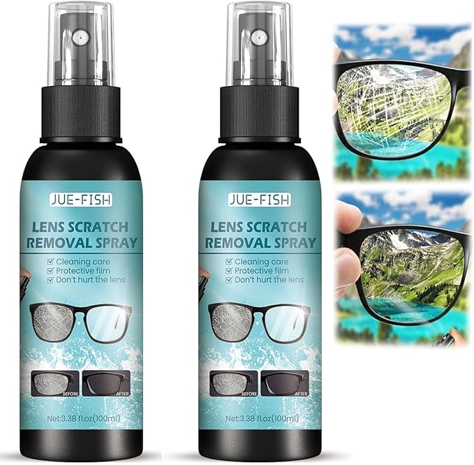Eyeglass Lens Scratch Remover, Eye Glass Cleaners Spray