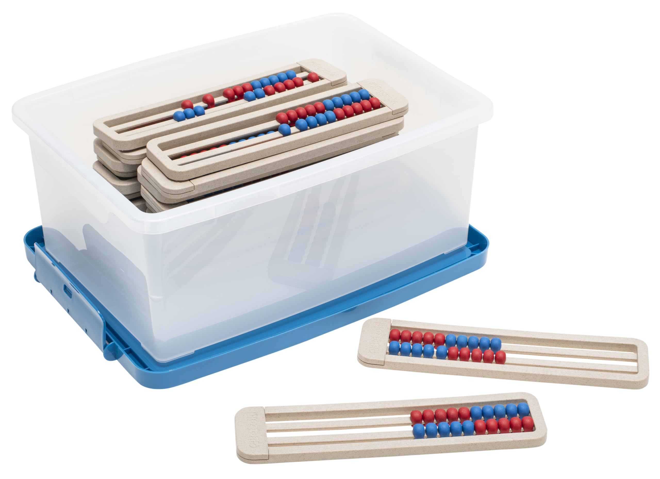 Betzold Rechenrahmen-Set mit 24 – aus treeNside ZR bis 20, Holz-Rechenschieber Abakus