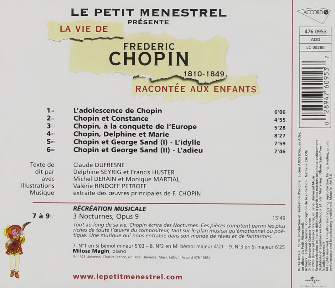Chopin raconté aux enfants (collection