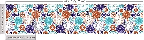 Vista 553 de Ambesonne Tela beige de The Yard, ilustración contemporánea de animales marinos en estilo retro, arte de caballito de mar de cangrejo de pulpo, tela