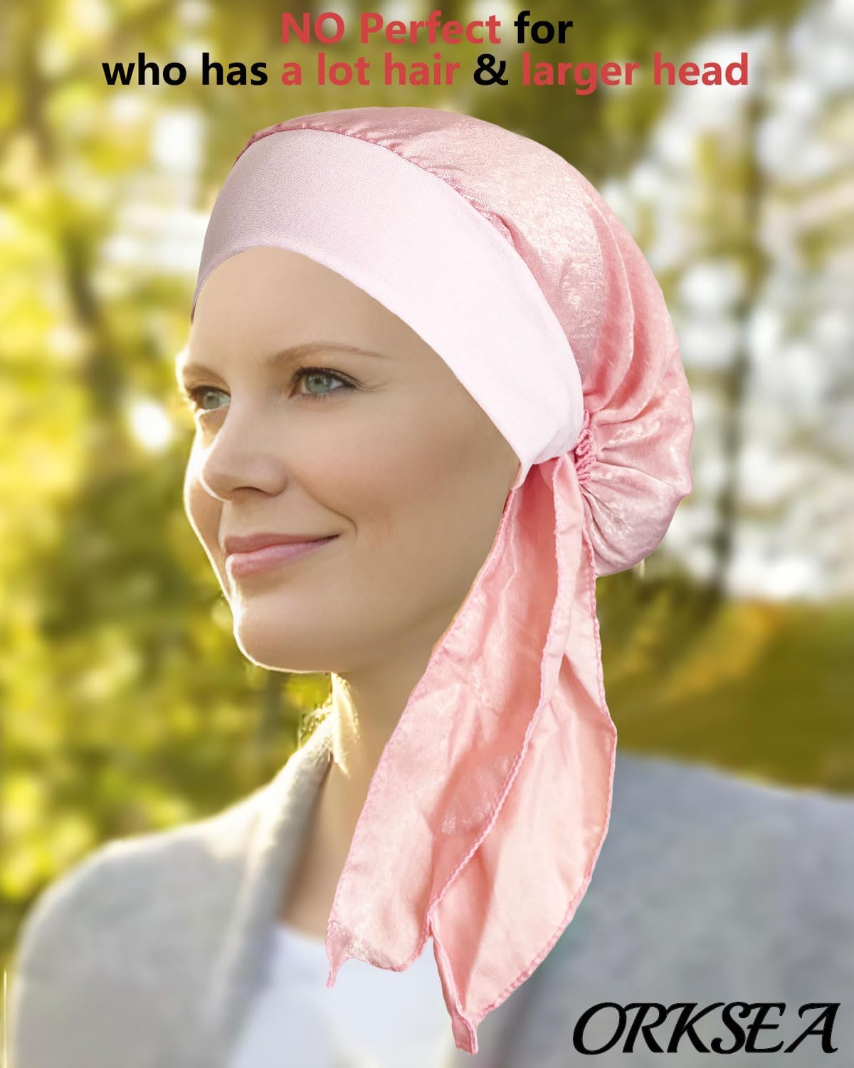 Chemo Headwear for Women Head Scarf Headwraps Silky Soft Turbans for Women Cancer Hats Chemo Beanie Coverings Scarves - Image 5