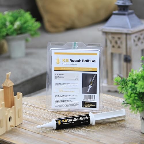 Miniatura 9 de Cebo de gel para cucarachas (4 piezas)  Mata cucarachas alemán infestación interior para el hogar con 99% de eficacia (97% EE. UU.)  Jeringas de