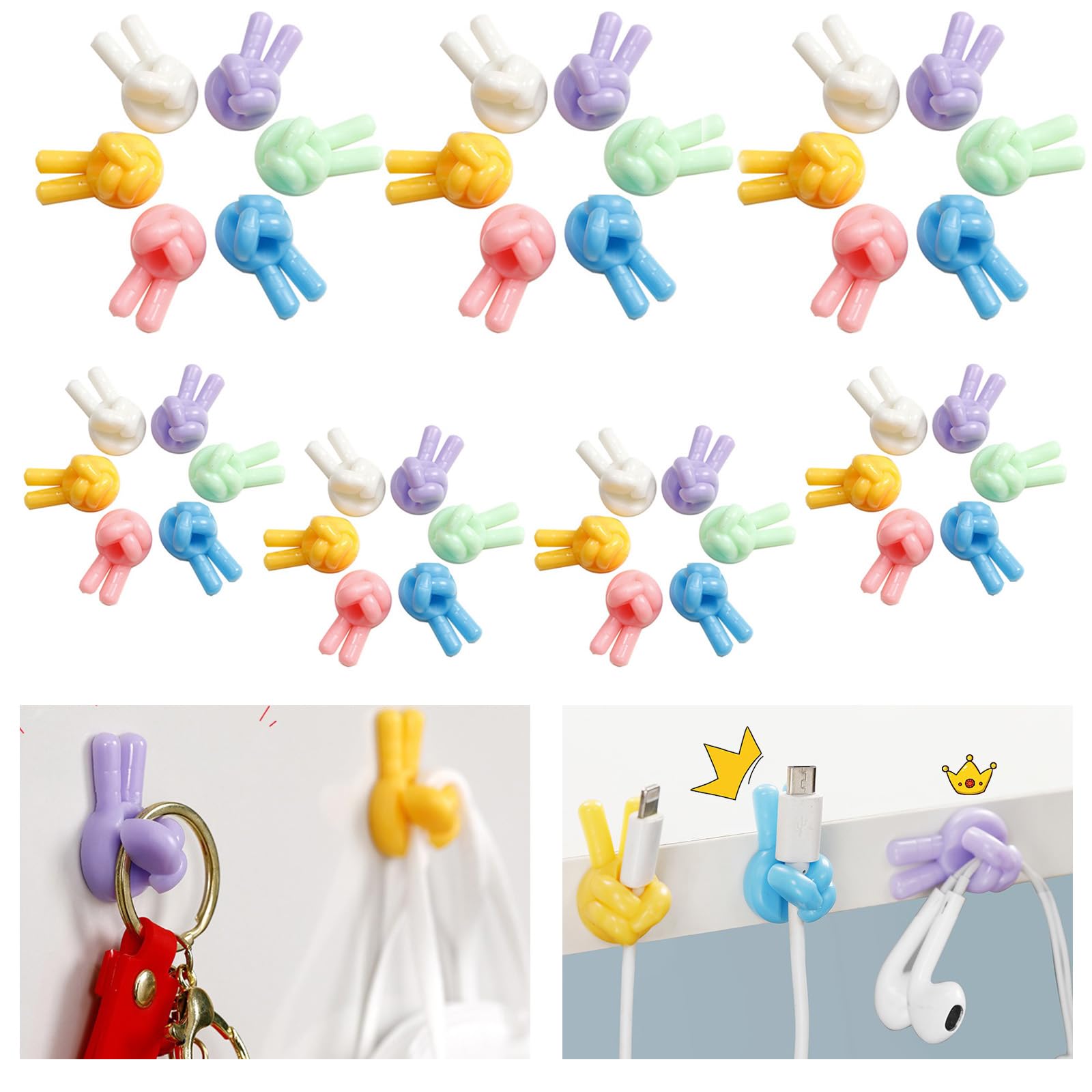 Soporte Cepillo De Dientes Ganchos Adhesivos De Silicona Para