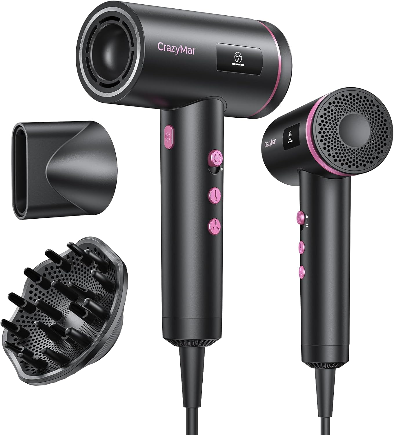 Ionic Hair Dryer, High-Speed Hair Dryer, Suitable for Women and Men
