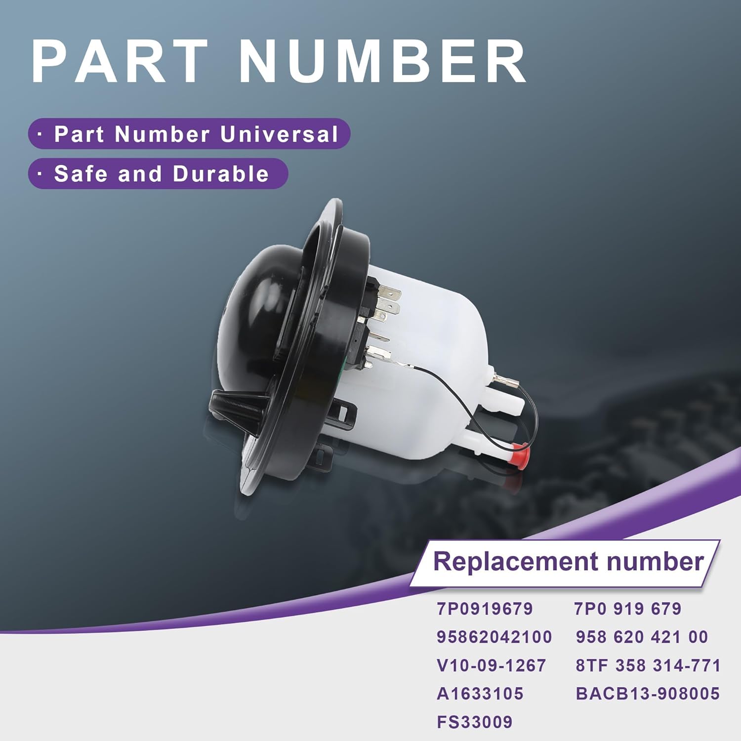 7P0919679 Fuel Filter Assembly 7P0 919 679 Replacement For VW Touareg 7P5 3.0L 3.6L V6 4.2 V8 2010-2018 A2C53356346 CJGD CJTA CYJA CGEA CMTA CGRA CGNA
