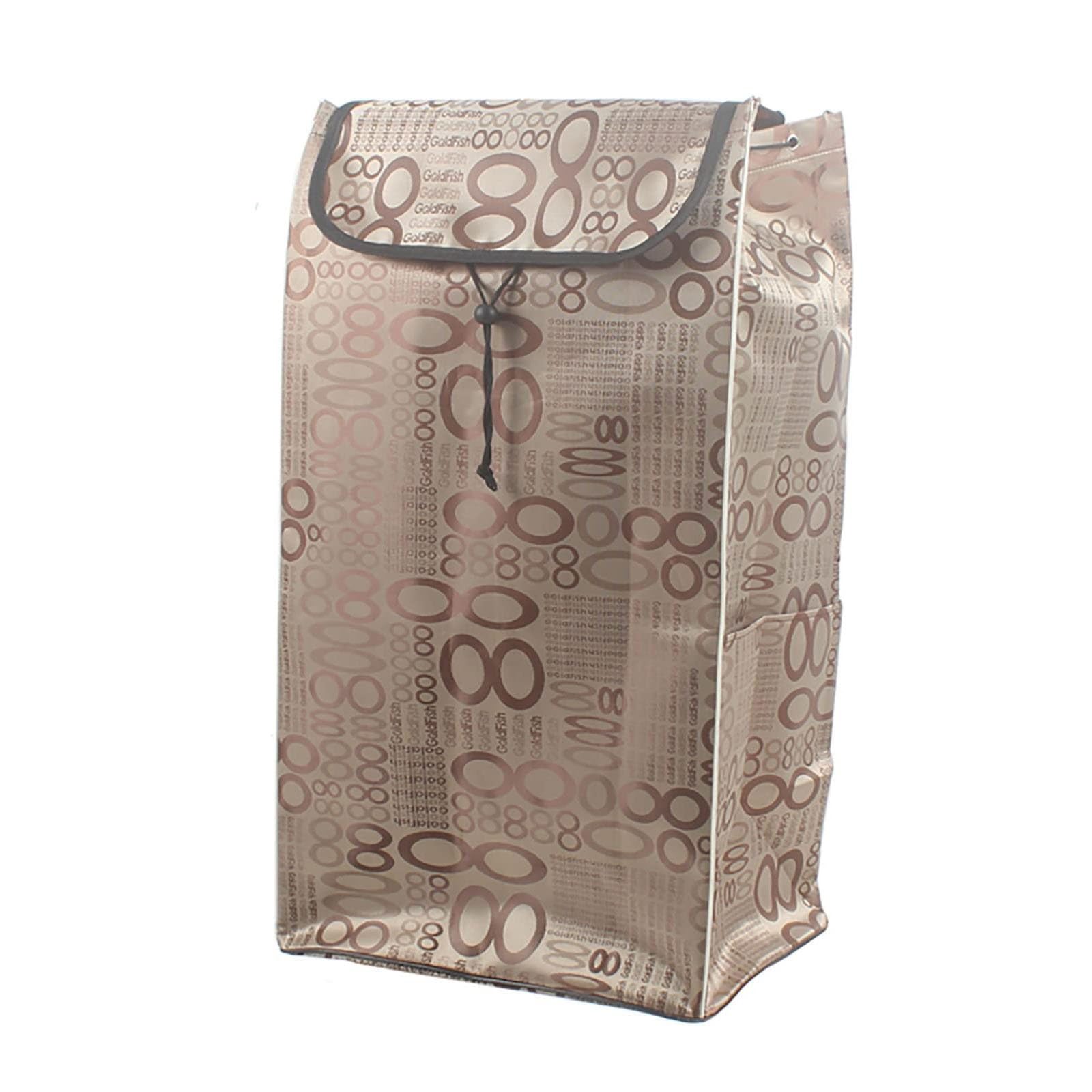 Shopping cart bags, Tote Large Capacity 38x30x70cm Portable Grocery Storage Ideal for Shopping and Errands