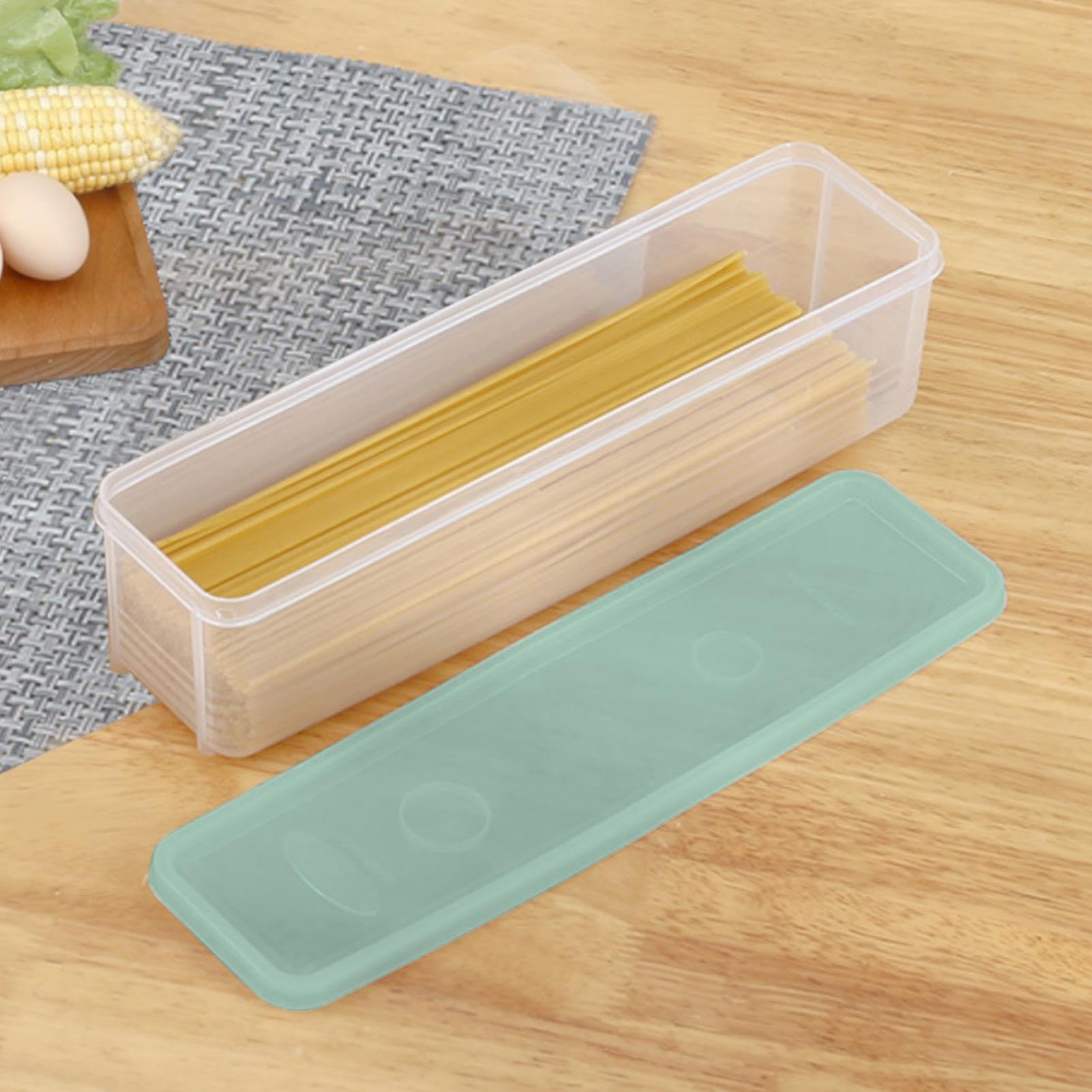 PP Food Grade Container Hobngmuc Clear Spaghetti Storage Container ...