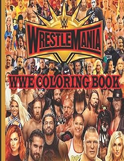 images Wwe Coloring Book amazon com wwe coloring book
