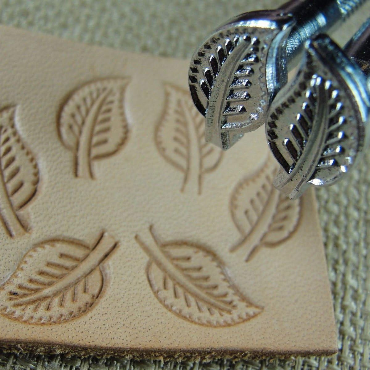 Steel L948/L949 Leaf Stamps, Set of 2, Craft Japan Leather Stamping Tools