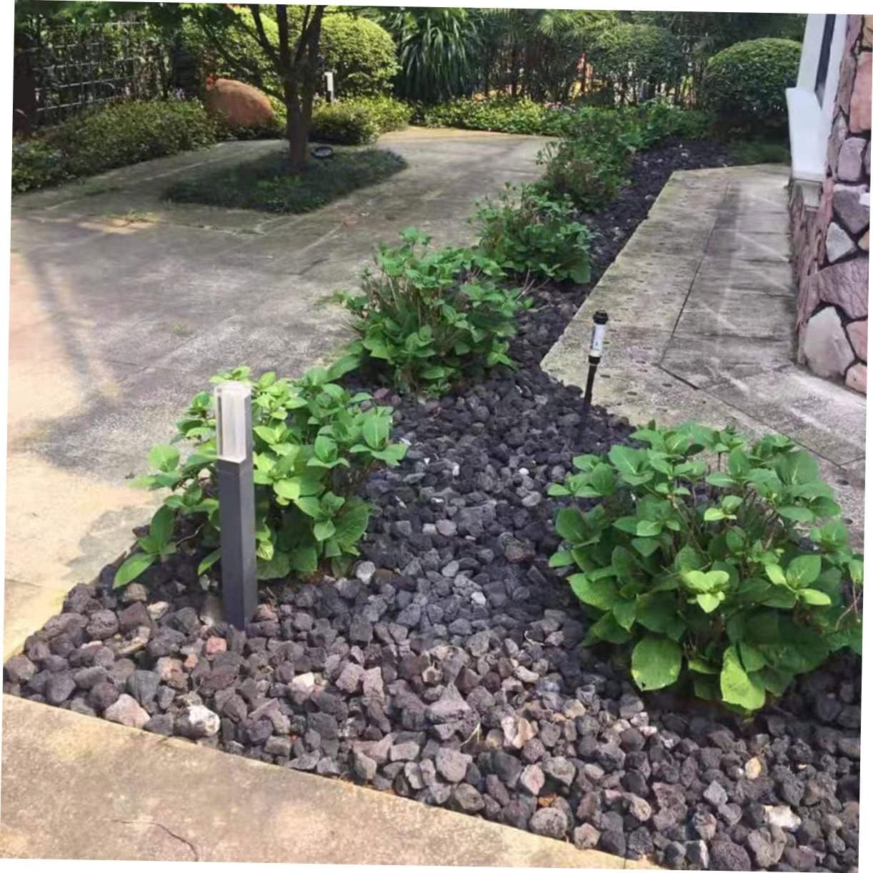 Ciieeo 1Bag Volcanic Decoration for Fish Tanks Planters Natural Irregular Rocks Chic Finish Safe Aquarium Decor Stylish for Creative Arrangements