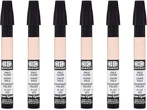 Miniatura 3 de AD Marker The Original Chartpak, Tri-Nib, carne pálida, 1 cada uno (P147)