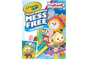 Crayola Color Wonder Nursery Rhymes Coloring Set: Mess-Free Fun for Toddlers and Preschoolers