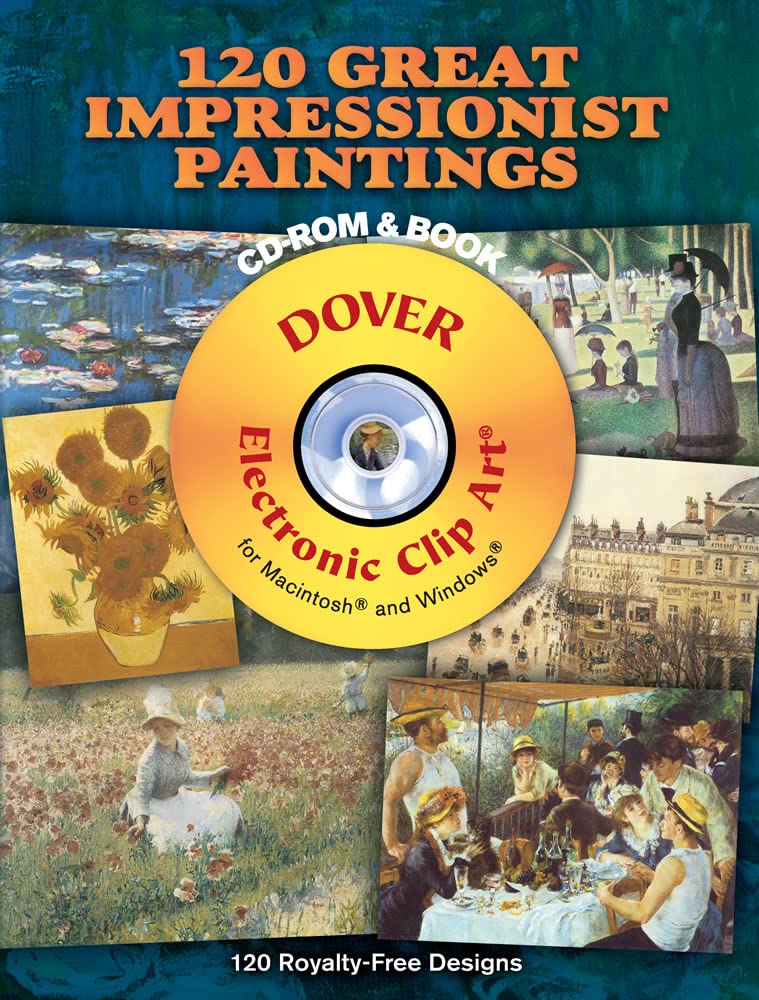 120 Great Impressionist Paintings : un recueil de chefs-d'œuvre au format livre d'art relié