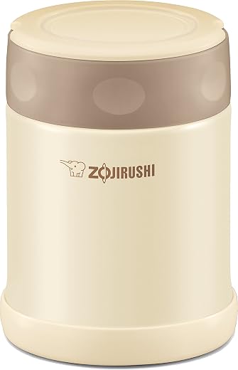 Zojirushi Stainless Steel Food Jar, Small, Cream