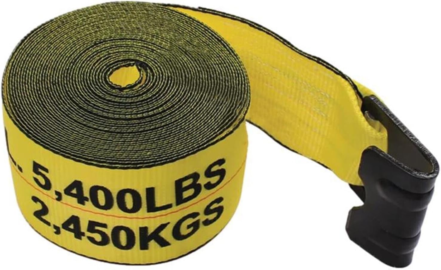TM USWWAGOODS Replacement for/Fits Flat Hook Winch Strap 4in X 40FT 573.D440FH LCW440FH