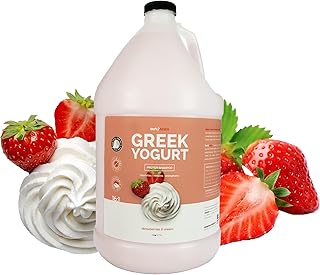 Bark 2 Basics Strawberries & Creme Greek Yogurt Protein Rich Dog Shampoo, 1 Gallon - All Natural Ingredients, Feeds Protein To Follicles, Restores Moisture, Repairs and Nourishes