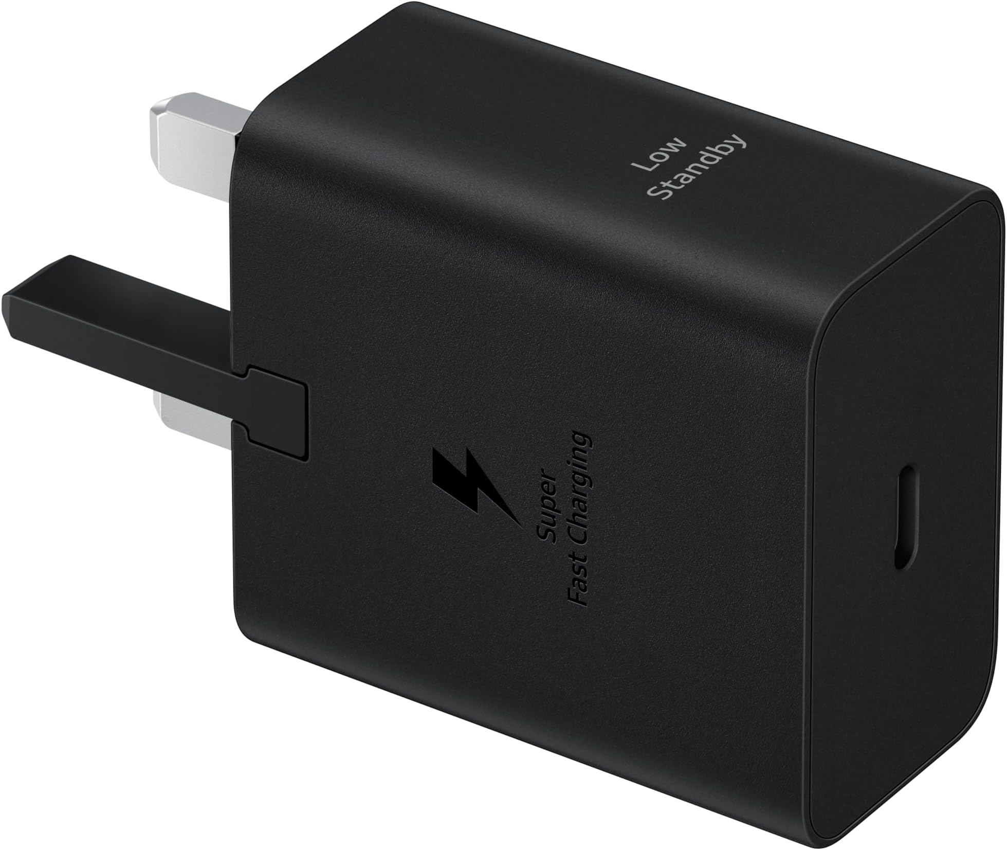 Samsung Galaxy Official 45W Super Fast Charging Travel Adapter (with USB-C to C Data Cable), Black
